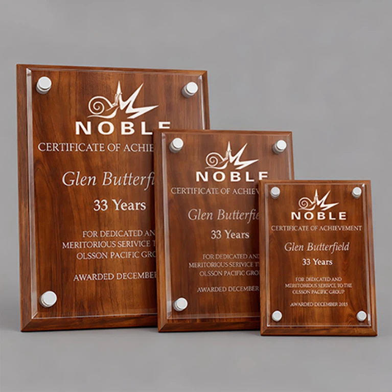 Acrylic Perpetual Plaques factory