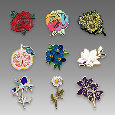 Metal Enamel Hka Htung htum ai Pin